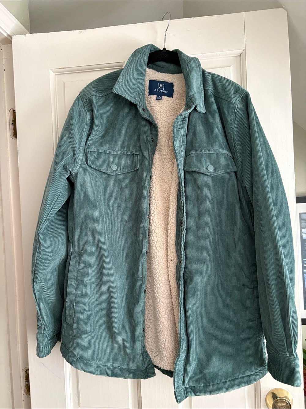 George Teal Corduroy Sherpa Jacket